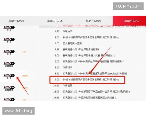 2026年世界杯乒乓球赛程时间表详细公布，赛事安排全方位解析